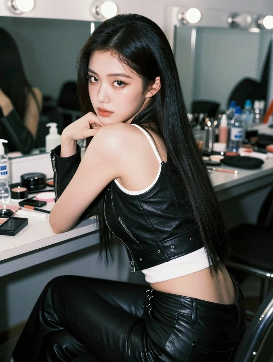 Office workspace with computer setup